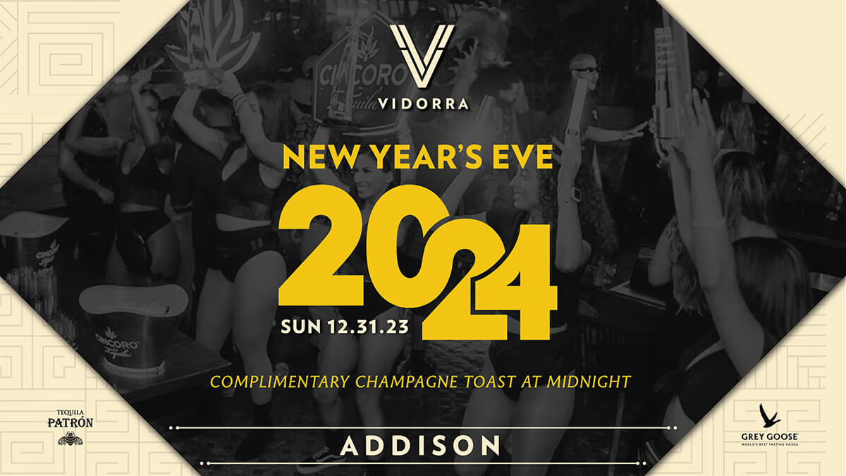 Vidorra Addison NYE 2024 Event