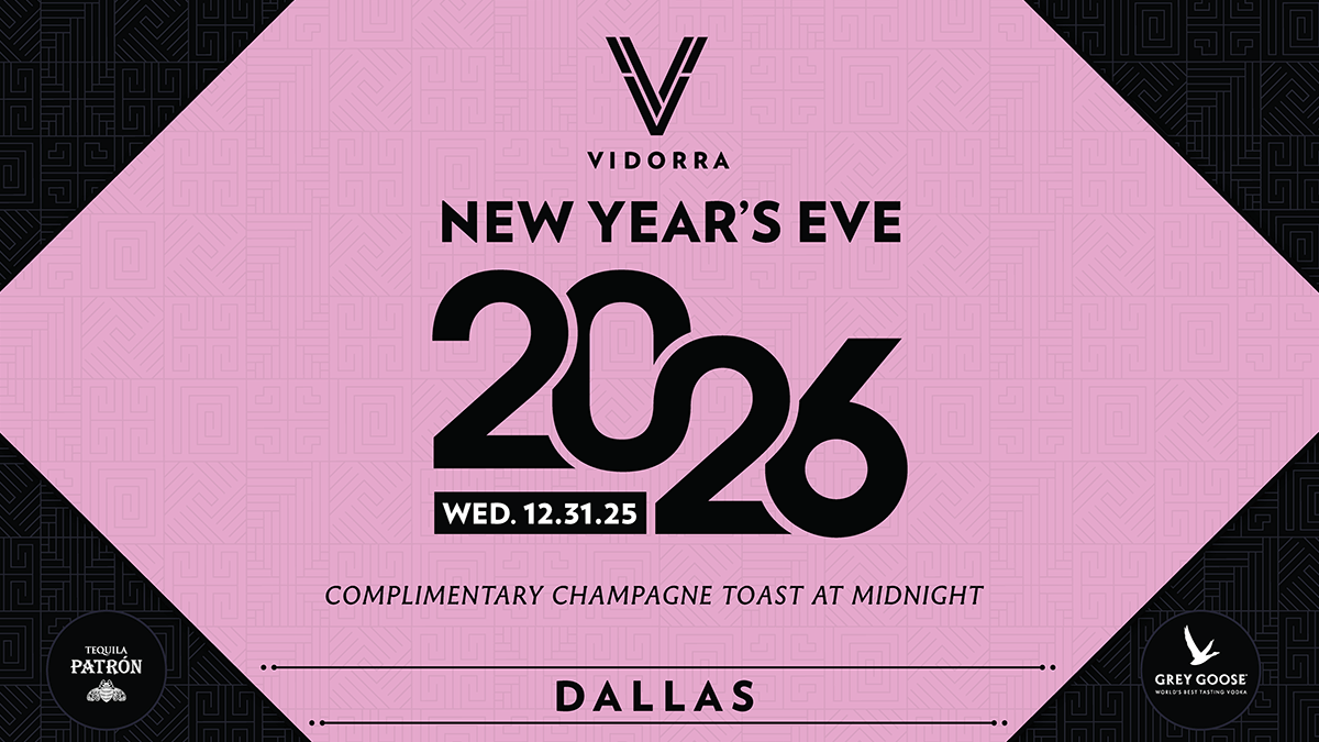 Vidorra Dallas NYE 2025